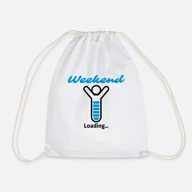 Weekend Loading... - Turnbeutel - Weiß