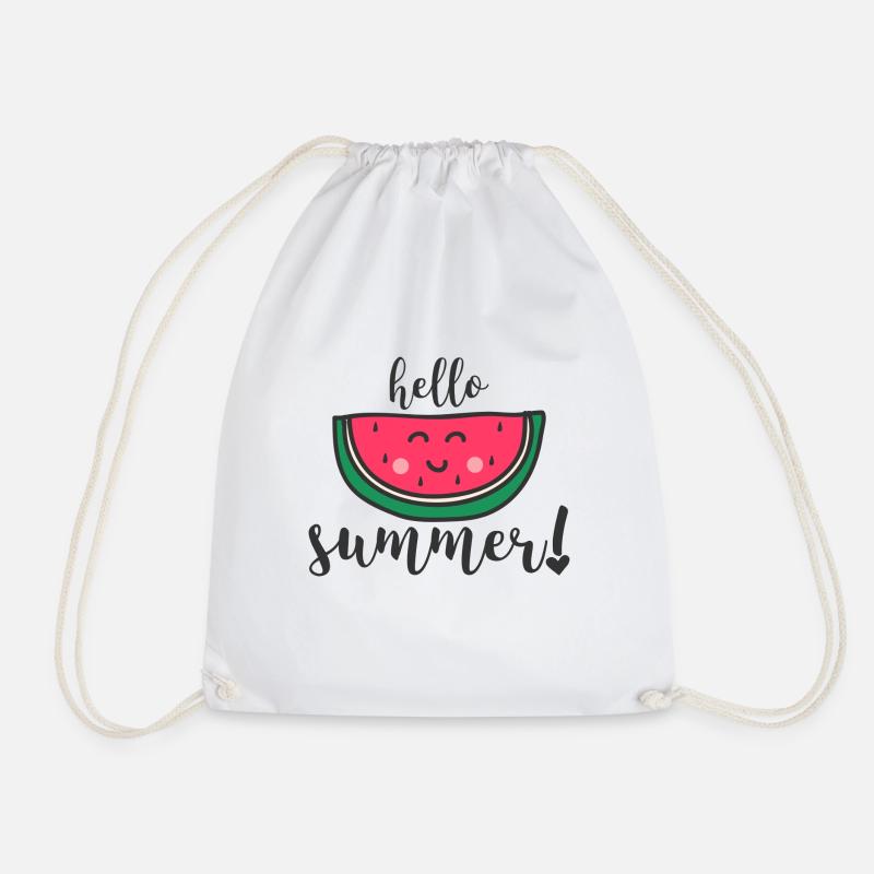 HELLO ÉTÉ - Sac de sport léger - blanc
