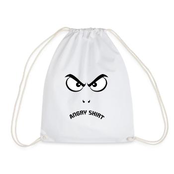 evil eye - Drawstring Bag - white - Front