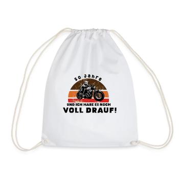 50 und ich habe es noch voll drauf! - Turnbeutel - Weiß - Vorne
