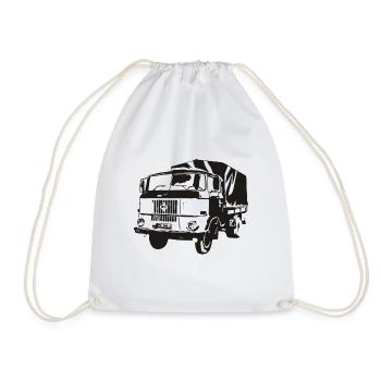W50 Pritsche IFA LKW - Turnbeutel - Weiß - Vorne