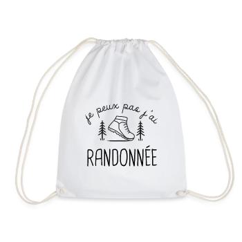 Randonnée Rando randonneur - Sac de sport léger - blanc - Devant