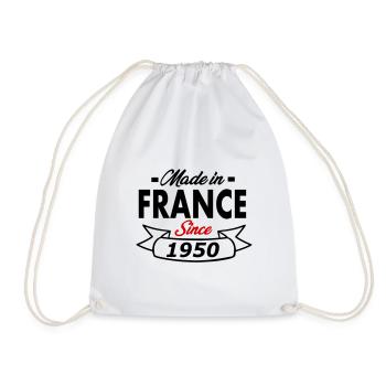 Humour made in France since 1950 - Sac de sport léger - blanc - Devant