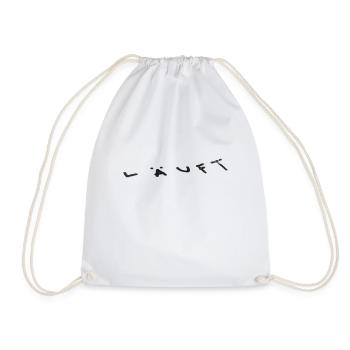 Graffiti - Runs - Drawstring Bag - white - Front