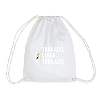 Tornado entzünden Mallorca Bier - Turnbeutel - Weiß - Vorne