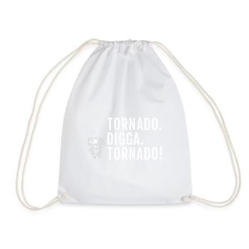 Tornado entzünden Mallorca Bier - Turnbeutel - Weiß - Vorne