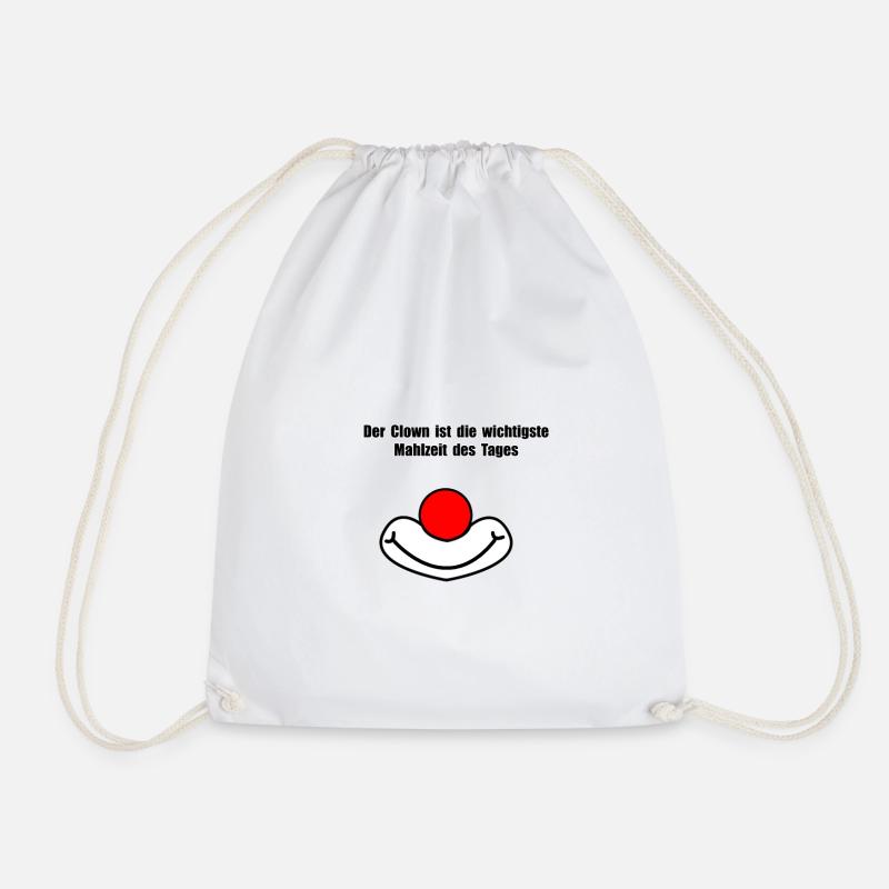 clown - Sac de sport léger - blanc