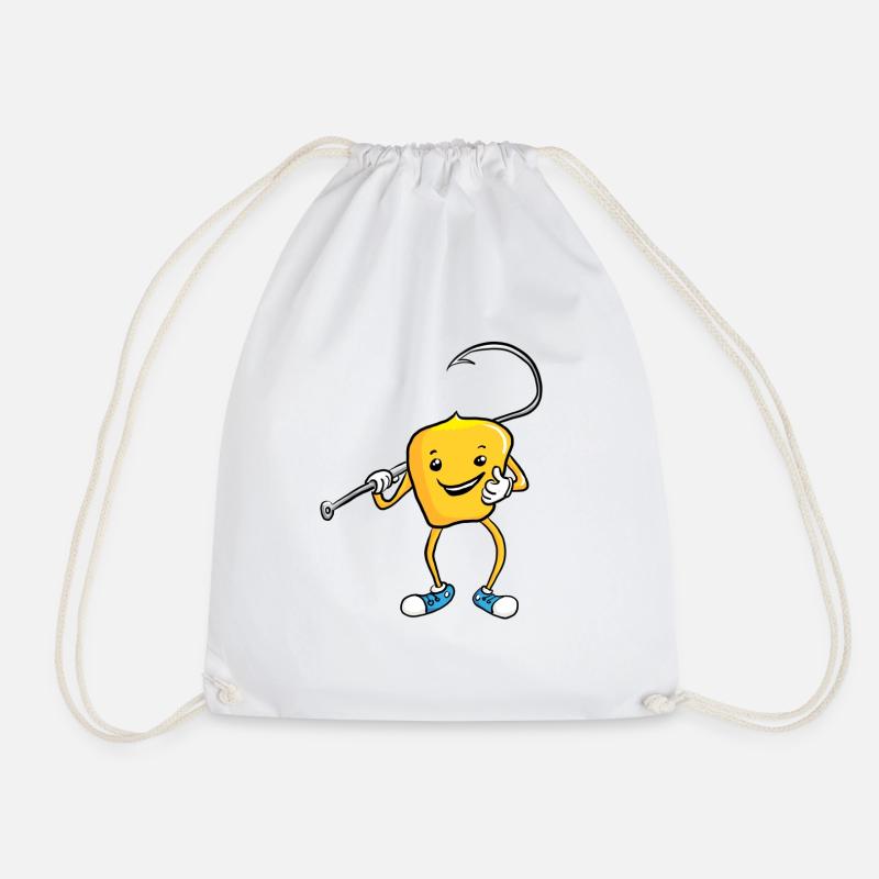 Maismän - Drawstring Bag - white