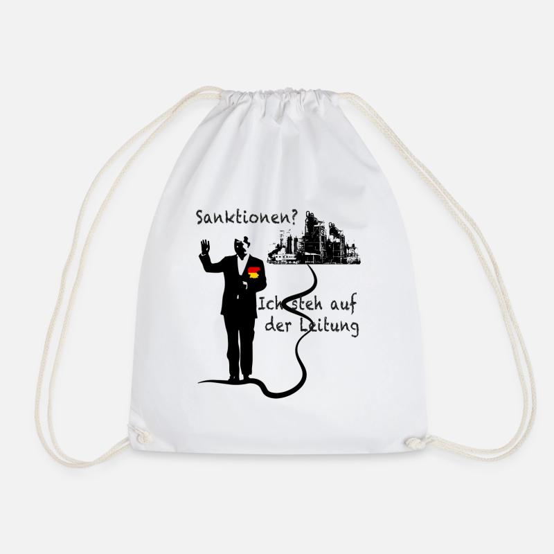 sanktionen? - Turnbeutel - Weiß