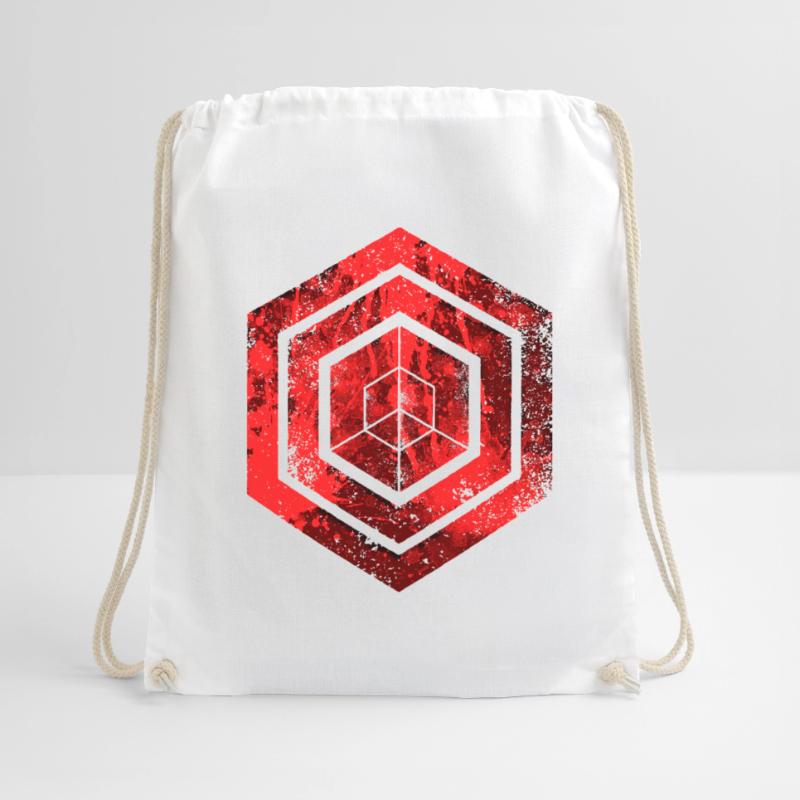 Hexagon-Programmierung Programmierer Codierung geometrisch Turnbeutel