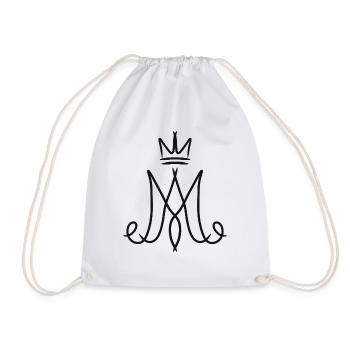 Ave Maria Monogramme - Sac de sport léger - blanc - Devant