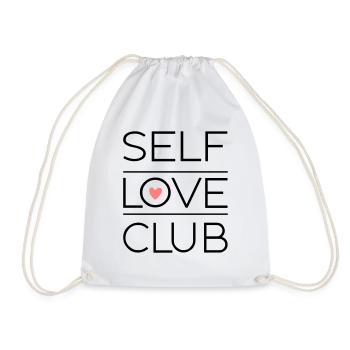 self love club - Turnbeutel - Weiß - Vorne