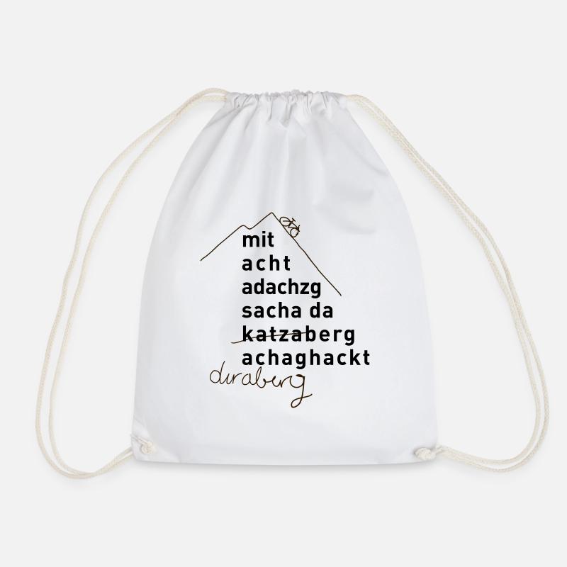 achaghackt - Turnbeutel - Weiß