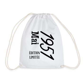 édition limitée Mai 1951 - Sac de sport léger - blanc - Devant