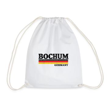 Bochum - Ruhrpott - Deutschland - Germany - Turnbeutel - Weiß - Vorne