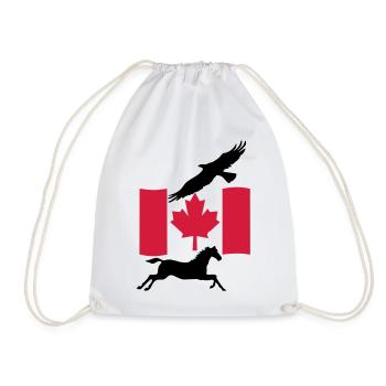 Liberté au Canada Don du Canada - Sac de sport léger - blanc - Devant