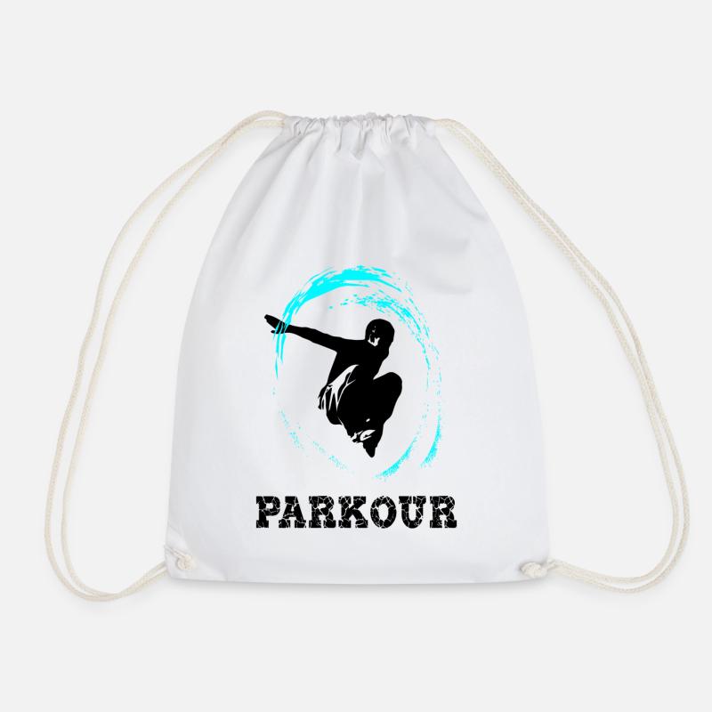 Parkour - Turnbeutel - Weiß