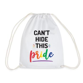 Pride Month - Ich kann diesen Stolz nicht verbergen - Turnbeutel - Weiß - Vorne
