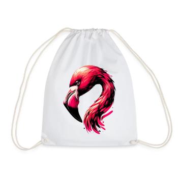 Flamant - Sac de sport léger - blanc - Devant
