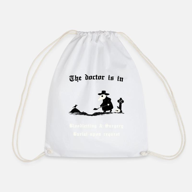 Le médecin est là - Sac de sport léger - blanc