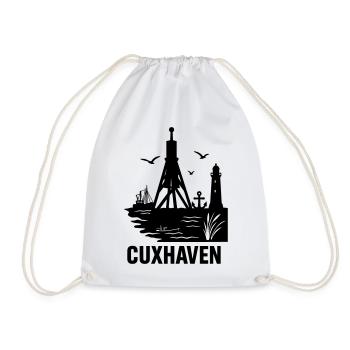 cuxhaven nordsee - Turnbeutel - Weiß - Vorne