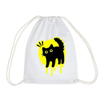 Chat Chat - Sac de sport léger - blanc - Devant