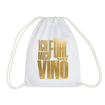 Je me sens tellement Vino ! - Sac de sport léger - blanc - Devant