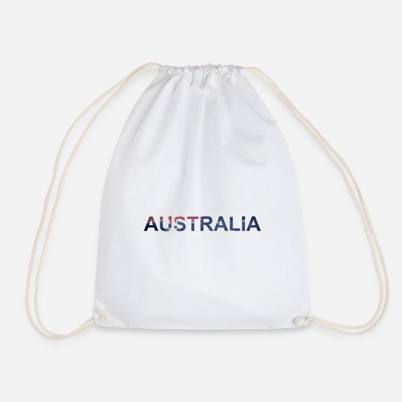 Australien - Turnbeutel - Weiß