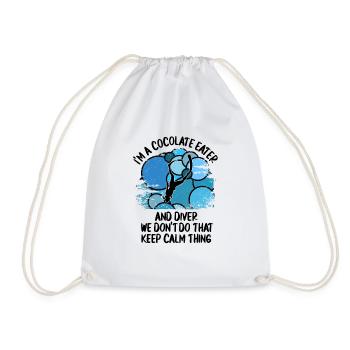 Plongeurs Plongée sous-marine Plongée sous-marine Plongée sous-marine - Sac de sport léger - blanc - Devant