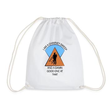 Chimney Sweep Chimney Sweep - Drawstring Bag - white - Front
