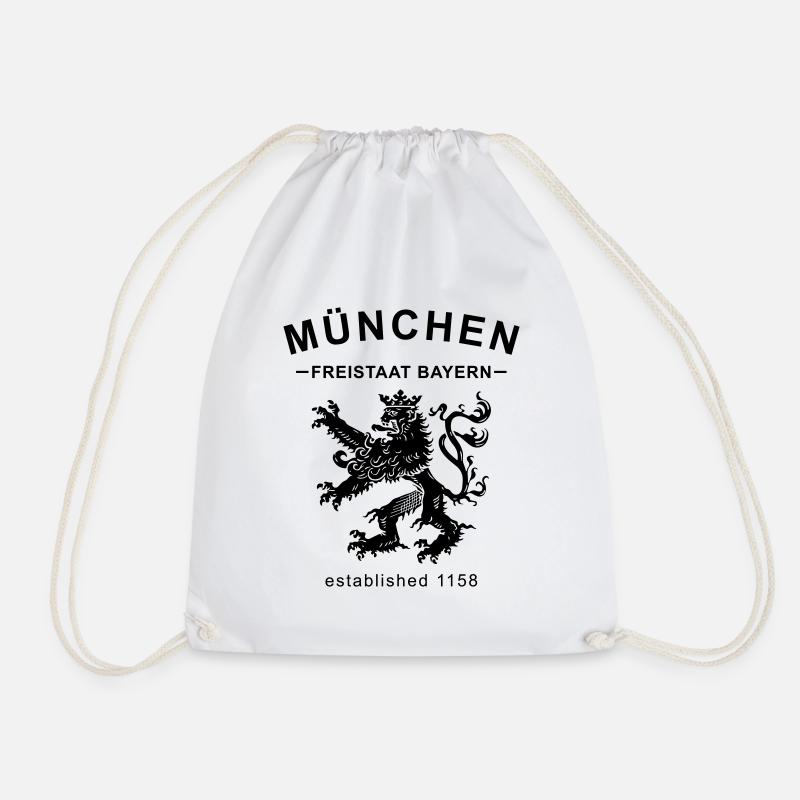 München - Turnbeutel - Weiß