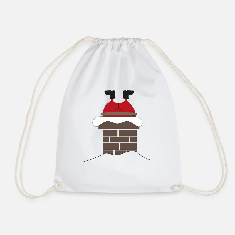 weihnachten - Turnbeutel - Weiß