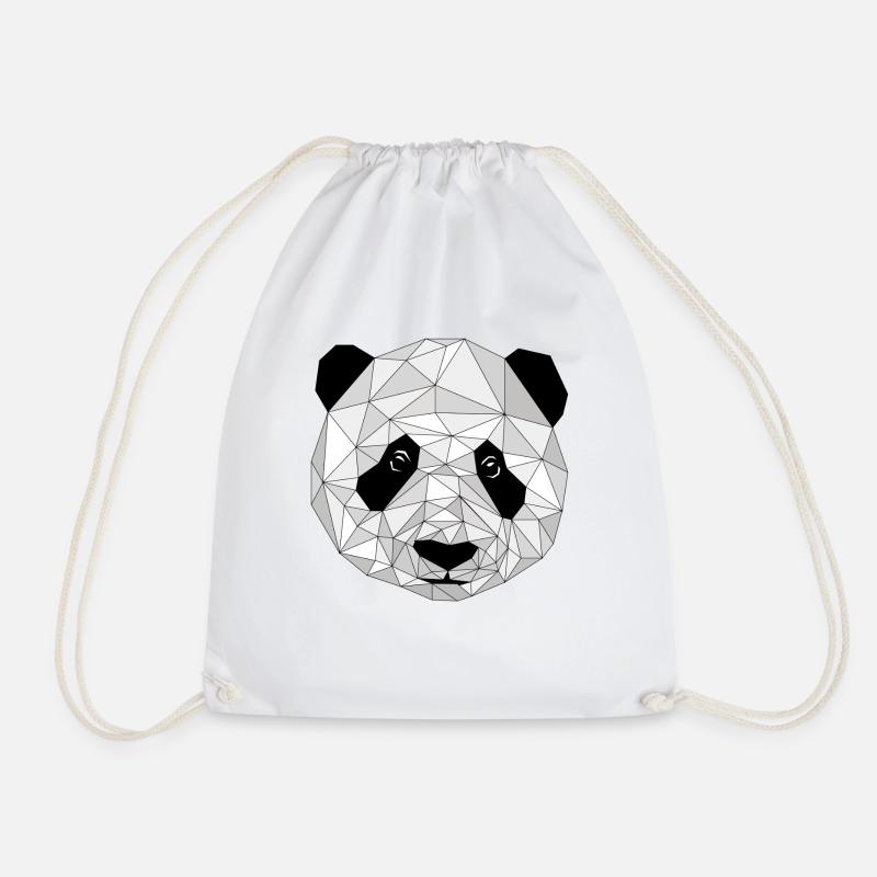Panda graphique - Sac de sport léger - blanc