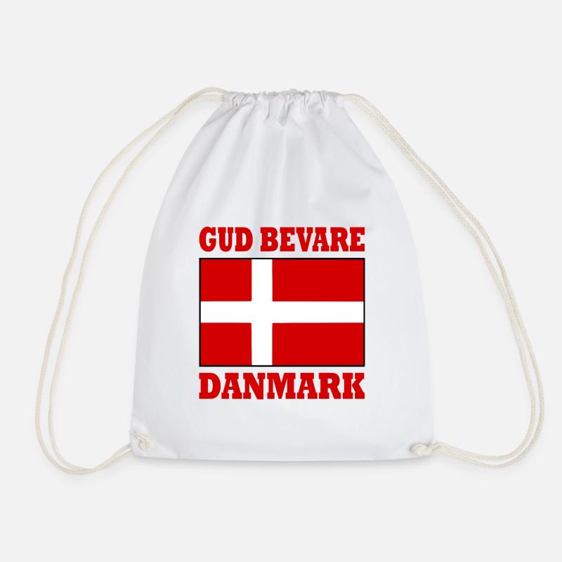 Gud bevare danmark - Turnbeutel - Weiß