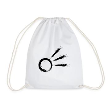 Comète symbole queue étoile astrologie astronomie - Sac de sport léger - blanc - Devant