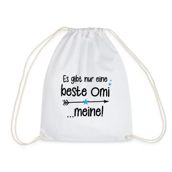 Es gibt nur eine beste Oma - Meine! Weltbeste Oma - Turnbeutel - Weiß - Vorne