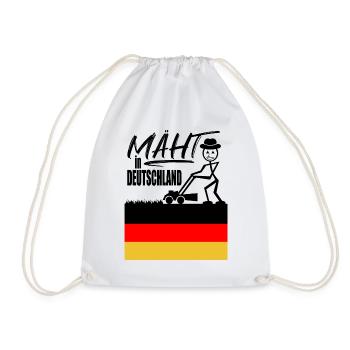 Mäht in Deutschland - Turnbeutel - Weiß - Vorne