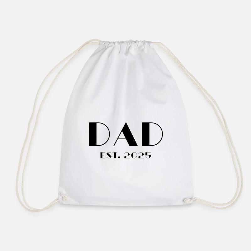 Dad Est 2025 - Turnbeutel - Weiß
