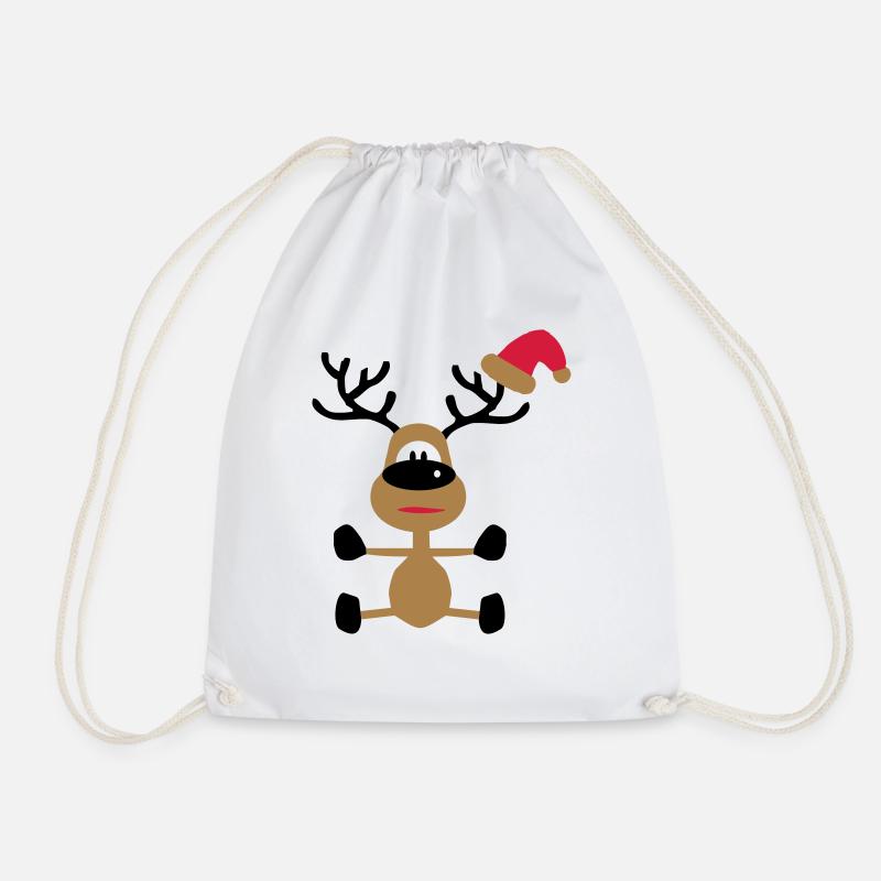 Weihnachten - Turnbeutel - Weiß