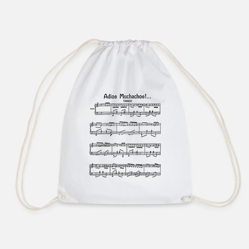 vm 0004 - Drawstring Bag - white