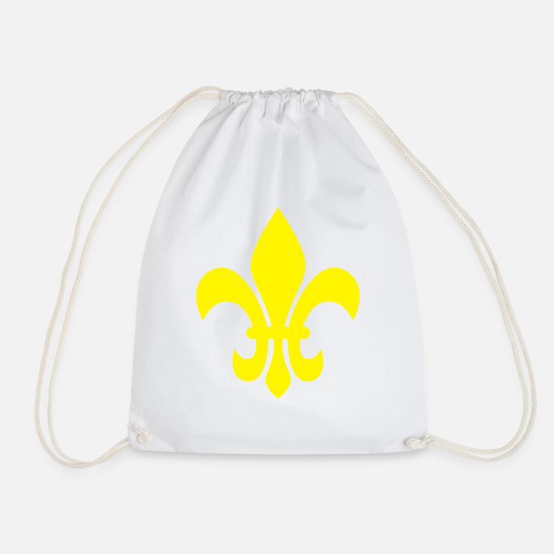 Fleur de Lys - Sac de sport léger - blanc