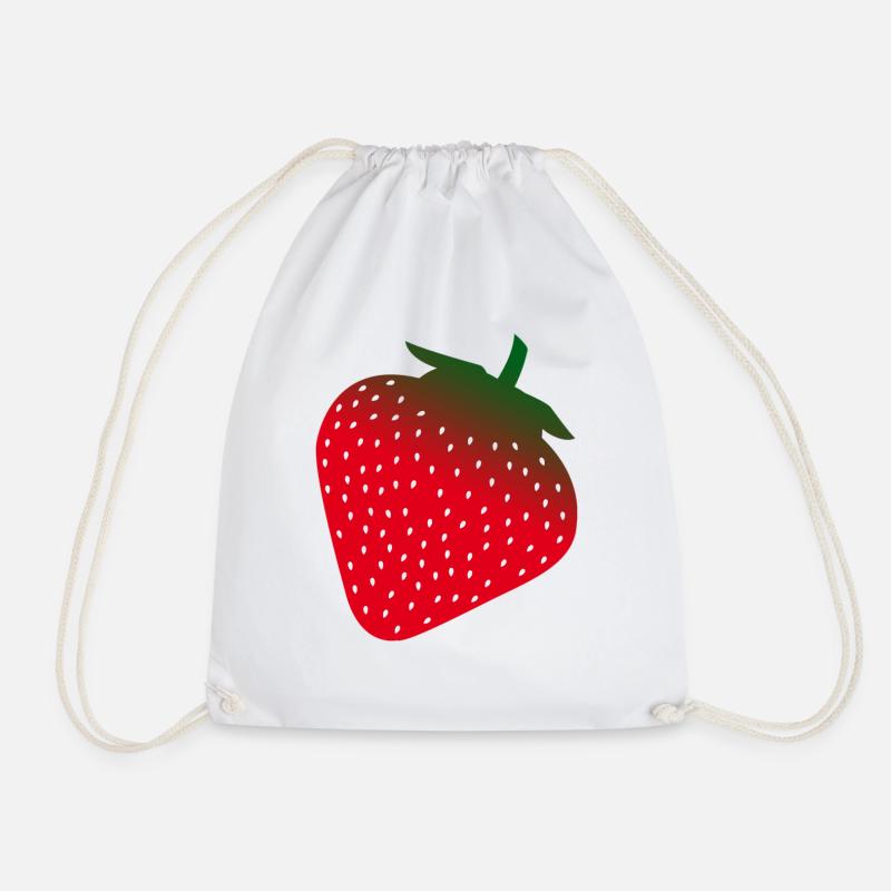 Fraise - Sac de sport léger - blanc