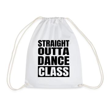 Dancing Dance Music - Drawstring Bag - white - Front