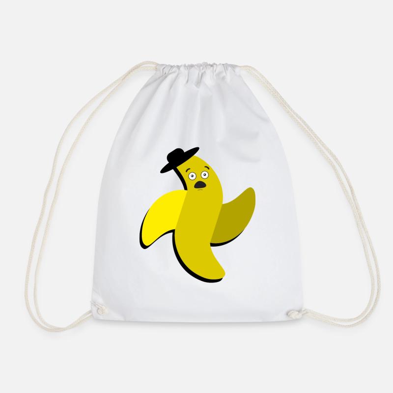 Bannanita4 - Drawstring Bag - white
