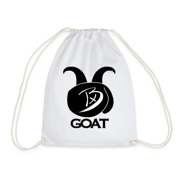 Boxing GOAT - Turnbeutel - Weiß - Vorne