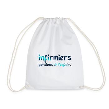 INFIRMIERE INFIRMIER DOCTEUR HUMOUR DRÖLES I - Sac de sport léger - blanc - Devant