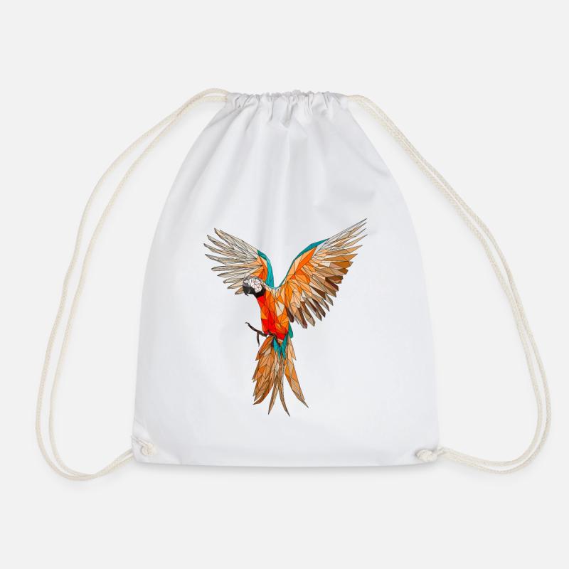 perroquet - Sac de sport léger - blanc