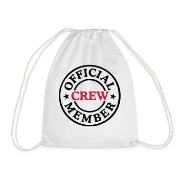 Membre d'équipage officiel * Team Team Member - Sac de sport léger - blanc - Devant