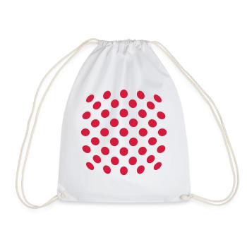 Les Pois - Personnalisable - Sac de sport léger - blanc - Devant