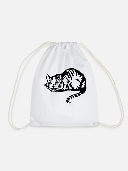 Cheshire Katze - Turnbeutel - Weiß